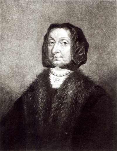 Portrait of Elizabeth Cromwell, Engraved by Richard Earlom and Charles Turner by English School